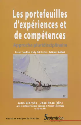 Couverture du produit · Les portefeuilles d'expériences et de compétences: Approche pluridisciplinaire.