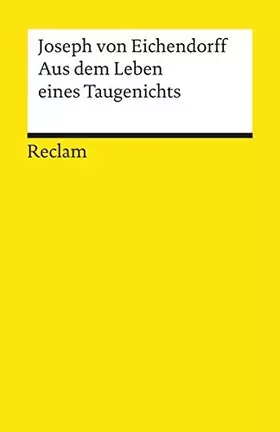 Couverture du produit · Aus Dem Leben Eines Taugenichts