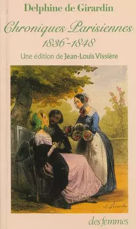 Couverture du produit · Chroniques parisiennes : 1836-1848