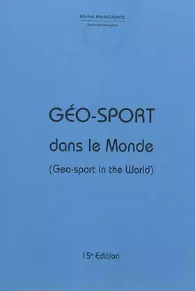 Couverture du produit · Géo-sport dans le monde
