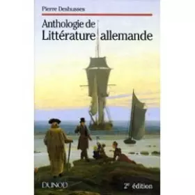 Couverture du produit · ANTHOLOGIE DE LITTERATURE ALLEMANDE. Nouvelle édition 1996, revue, corrigée et mise à jour