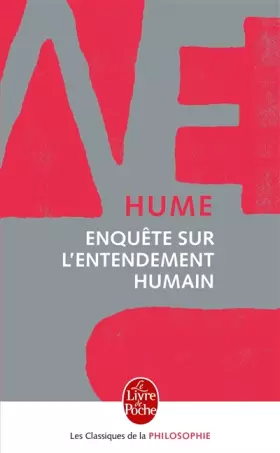 Couverture du produit · Enquête sur l'entendement humain