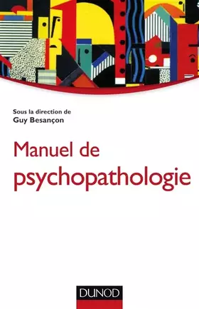 Couverture du produit · Manuel de psychopathologie