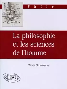 Couverture du produit · La philosophie et les sciences de l'homme