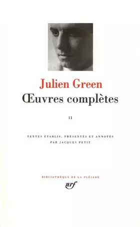 Couverture du produit · Green : Oeuvres complètes, tome 2