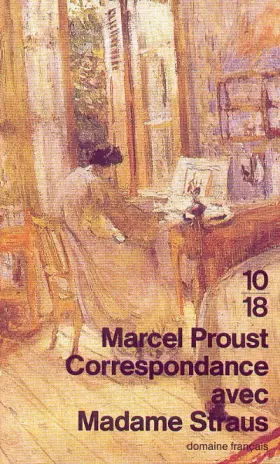 Couverture du produit · Correspondance avec Madame Straus