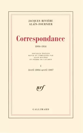 Couverture du produit · Correspondance, 1904-1914
