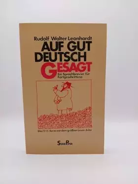 Couverture du produit · Auf gut deutsch gesagt