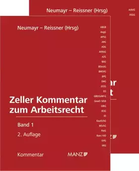Couverture du produit · Zeller Kommentar zum Arbeitsrecht (Manz Grosskommentare)