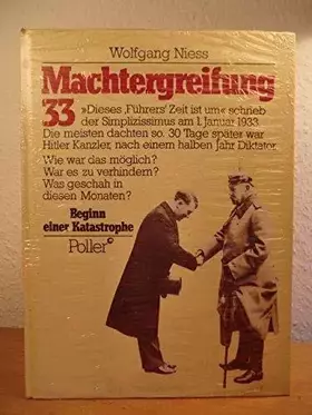 Couverture du produit · Machtergreifung 33. Eine Katastrophe beginnt
