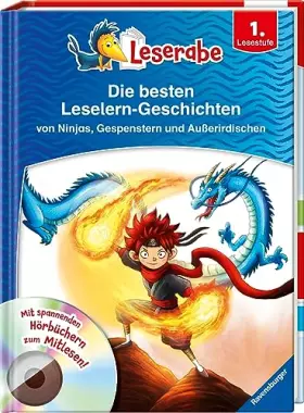 Couverture du produit · Die besten Leselern-Geschichten von Ninjas, Gespenstern und Außerirdischen - Leserabe 1. Klasse - Erstlesebuch für Kinder ab 6