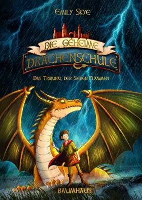 Couverture du produit · Die geheime Drachenschule - Das Tribunal der Sieben Flammen: Band 5