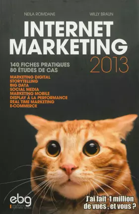 Couverture du produit · Internet marketing : 140 fiches pratiques, 80 études de cas