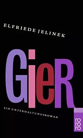 Couverture du produit · Gier. Ein Unterhaltungsroman