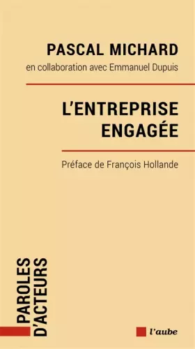 Couverture du produit · L'entreprise engagée: Par la prévenance, Pour la société