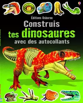 Couverture du produit · Construis tes dinosaures avec des autocollants