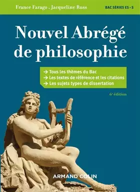 Couverture du produit · Nouvel abrégé de philosophie - 6e éd. - Bac séries ES et S: Bac séries ES et S