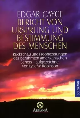 Couverture du produit · Bericht von Ursprung und Bestimmung des Menschen