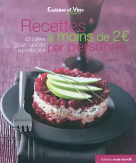 Couverture du produit · Recettes à moins de 2 euros par personne