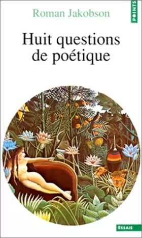 Couverture du produit · Huit questions de poétique
