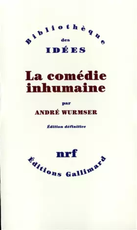 Couverture du produit · La Comédie inhumaine