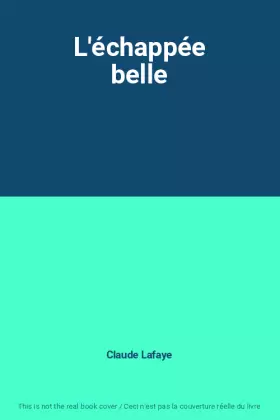 Couverture du produit · L'échappée belle