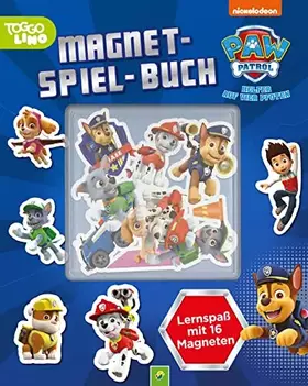 Couverture du produit · PAW Patrol Magnet-Spiel-Buch: Lernspaß mit 16 Magneten. Für Kinder ab 4 Jahren