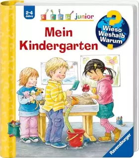 Couverture du produit · Wieso? Weshalb? Warum? junior, Band 24 - Mein Kindergarten (Sachbuch ab 2 Jahre - mit Klappen) (junior, 24)