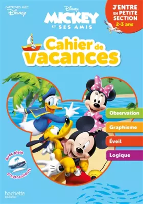 Couverture du produit · Disney - Mickey - J'entre en Petite Section - Cahier de vacances 2025