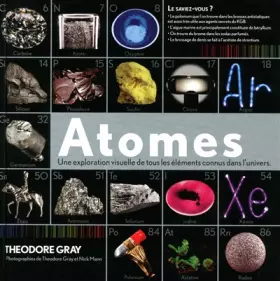 Couverture du produit · Atomes - Une exploration visuelle de tous les éléments connus dans l'univers