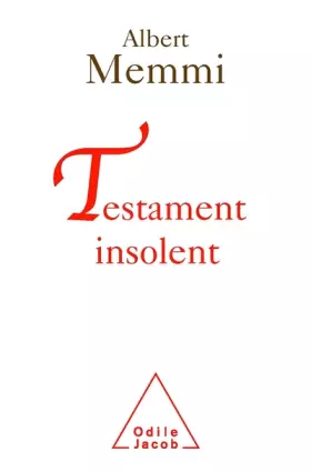 Couverture du produit · Testament insolent