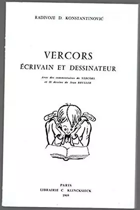 Couverture du produit · Vercors, écrivain et dessinateur