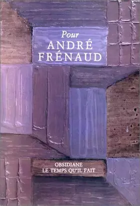 Couverture du produit · André Frènaud