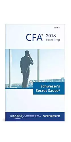 Couverture du produit · 2018 Level III CFA Exam Prep | Schweser's Secret Sauce® Book