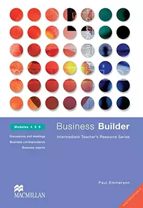 Couverture du produit · Business Builder: Teacher Resource Module 4-6