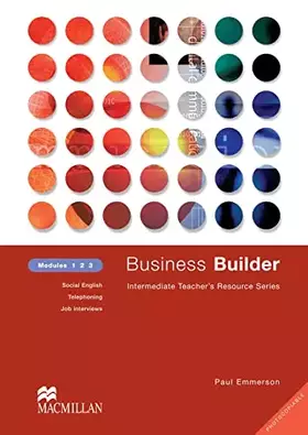 Couverture du produit · Business Builder: Teacher Resource Module 1-3