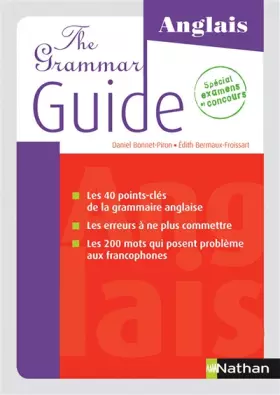 Couverture du produit · The Grammar Guide - Les 40 points-clés de la grammaire anglaise