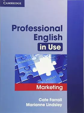 Couverture du produit · Professional English in Use Marketing with Answers