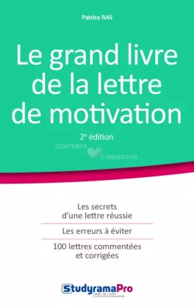 Couverture du produit · Le grand livre de la lettre de motivation