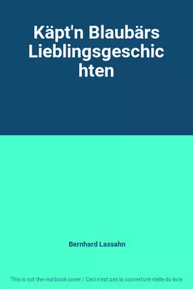 Couverture du produit · Käpt'n Blaubärs Lieblingsgeschichten