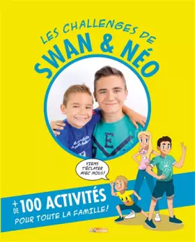 Couverture du produit · Les challenges de Swan et Néo: Mon livre d'activités