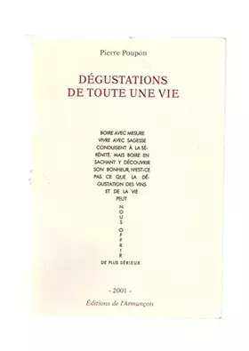 Couverture du produit · Dégustations de toute une vie