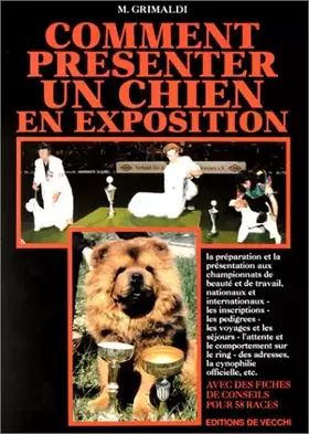 Couverture du produit · Comment présenter un chien en exposition
