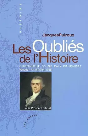 Couverture du produit · Les oubliés de l'histoire