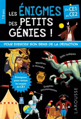 Couverture du produit · Les énigmes des petits génies CE1-CE2