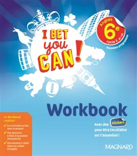 Couverture du produit · Anglais 6e cycle 3 A1-A2 I bet you can! : Workbook