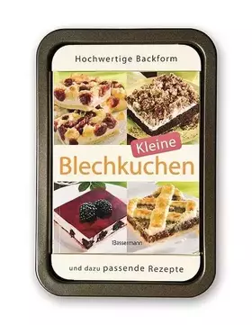 Couverture du produit · Kleine Blechkuchen-Set: Buch und passende Backform