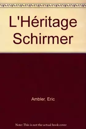 Couverture du produit · L'Héritage Schirmer