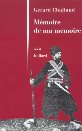 Couverture du produit · Mémoire de ma mémoire