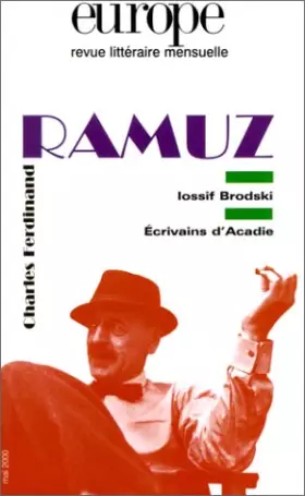 Couverture du produit · Europe, Ramuz, numéro 853